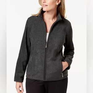 KAREN SCOTT Women's Zip-Up Zeroproof Fleece Jacket s